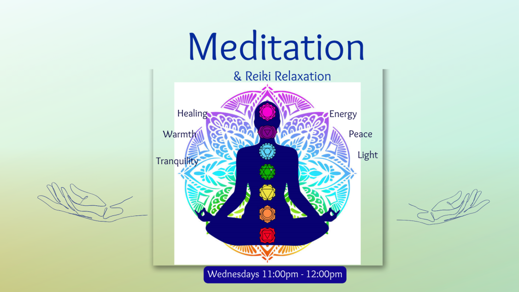 MEDITATION WITH MARTINA – Wednesdays