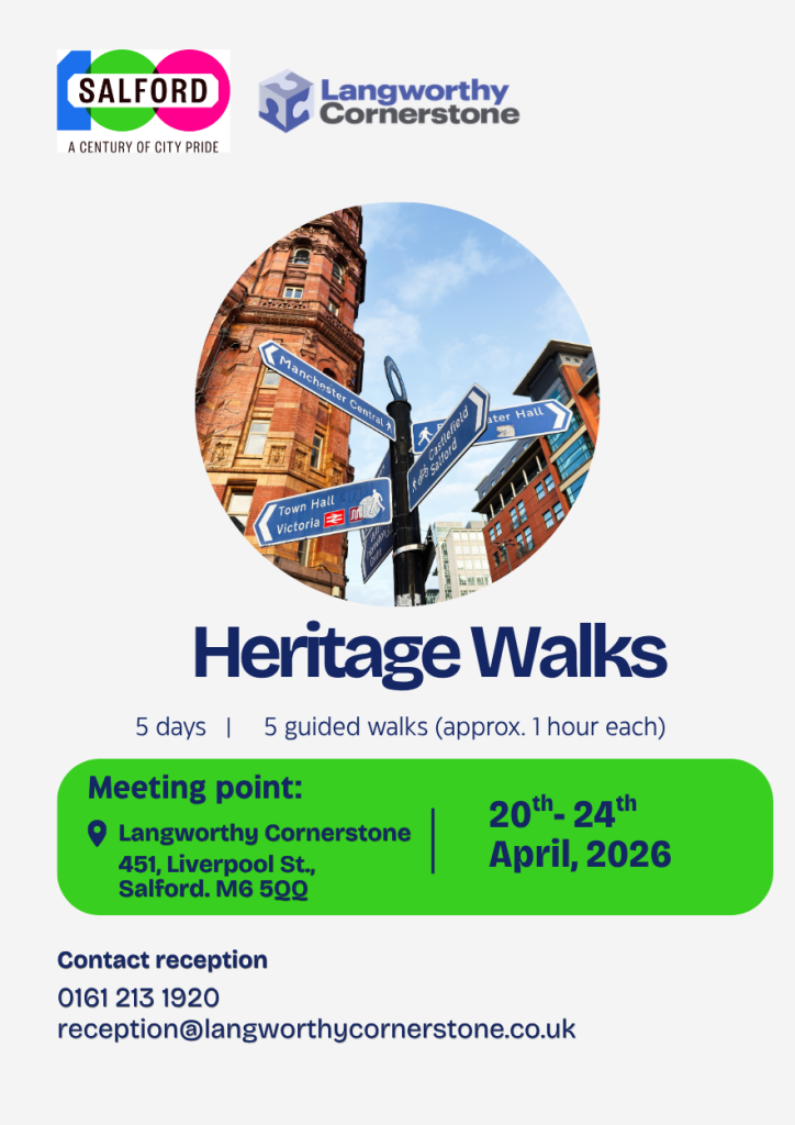 Salford CENTENARY 100 WORDS FOR 100 YEARS: Exhibition and Community Celebration